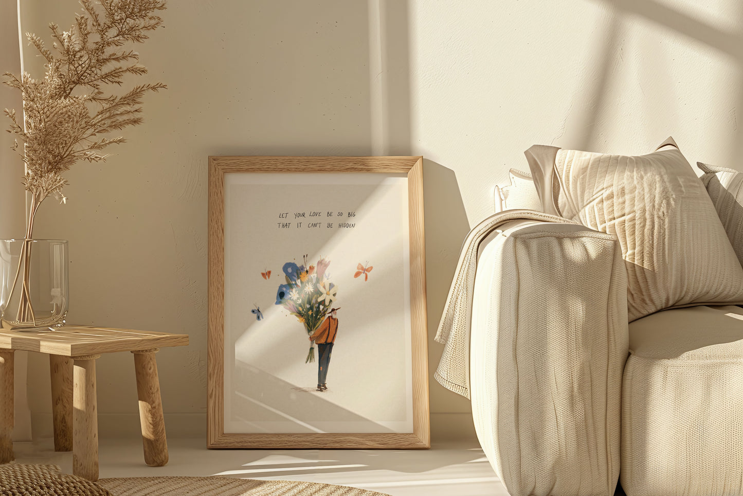 Let your love - poster
