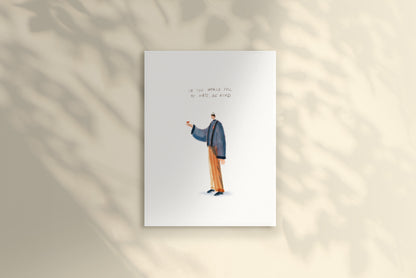 Be different - poster