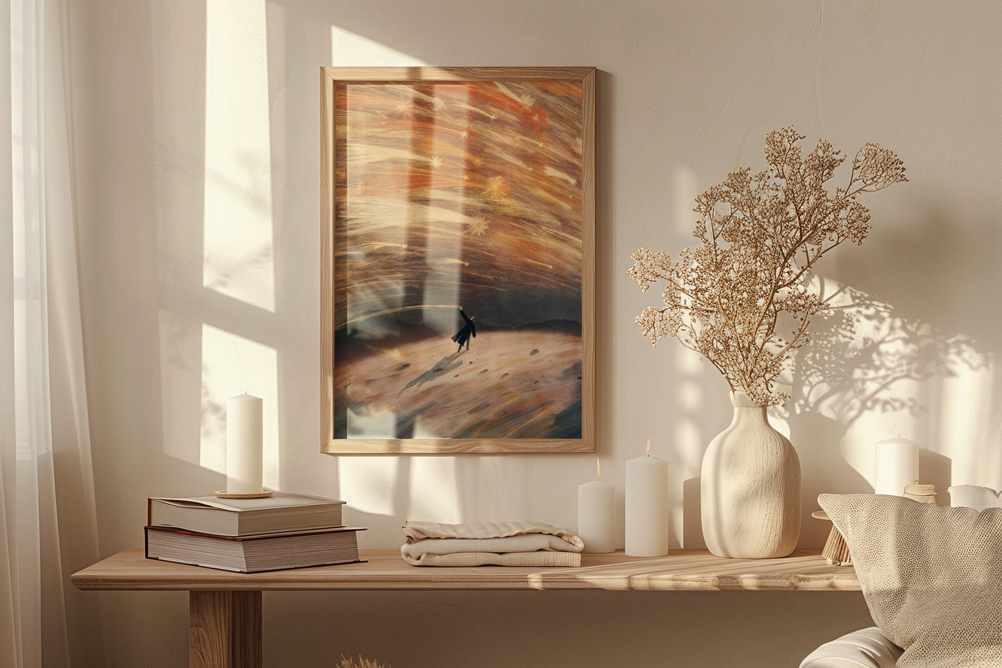 Celestial touch - print