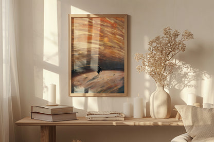 Celestial touch - print