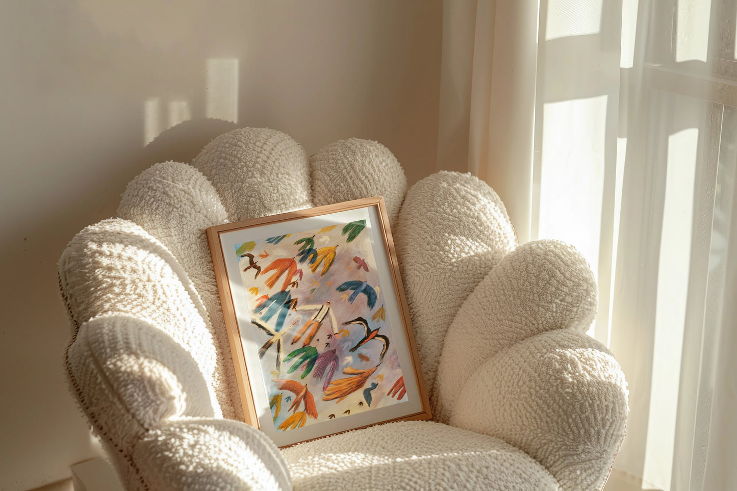 Above the clouds - print