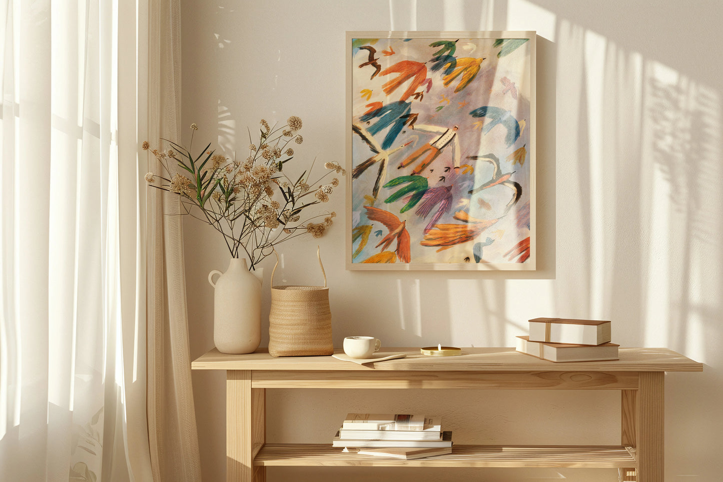 Above the clouds - print