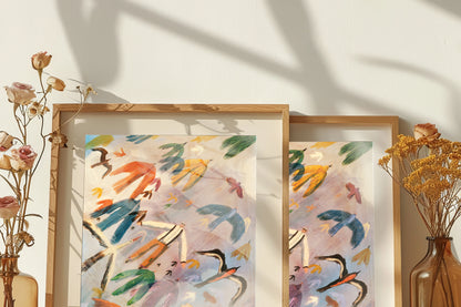 Above the clouds - print